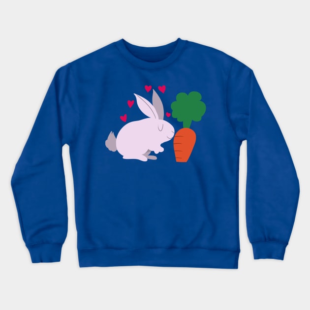 Love Bunny Crewneck Sweatshirt by saradaboru